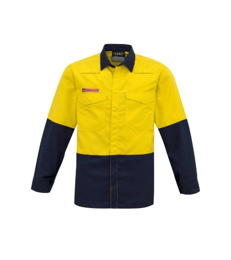 Picture of Syzmik, Mens Hi Vis Spliced Shirt